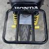 Blank moped rear rack plexiglass v1