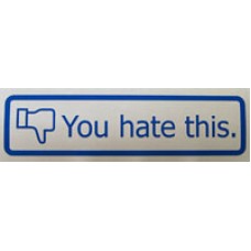 You hate this v1