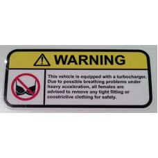 Warning Turbocharger v1