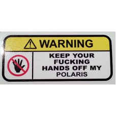 Warning keep hands off my Polaris v1