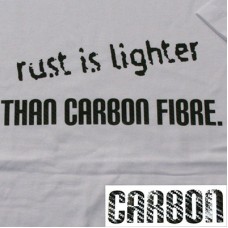 Rust is lighter t-shirt